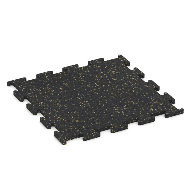 Aufsicht auf die Unterseite, also die Bodenseite von WARCO-Formteil 3768 - Fitness Performance Elite Training Floor im Format 50 x 50 x 1,5 cm | 0,25 m².