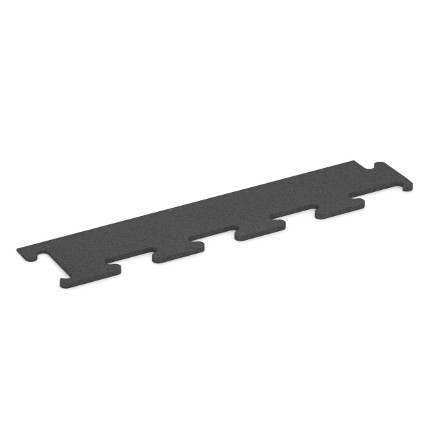 Aufsicht auf die Unterseite, also die Bodenseite von WARCO-Formteil 6593 - Fitness Performance Elite Edge Ramp im Format 100 × 20 cm | 0,5 < 1,5 cm.