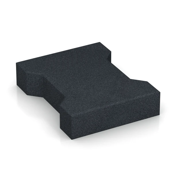 Aufsicht auf die Unterseite, also die Bodenseite von WARCO-Formteil 6378 - Block Paving im Format 20 × 16,5 × 4,3 cm | 0,0278 m².