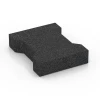 Aufsicht auf die Unterseite, also die Bodenseite von WARCO-Formteil 7068 - Block Paving im Format 20 x 16,5 x 4,5 cm | 0,0278 m².