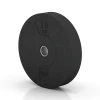 Aufsicht auf die Unterseite, also die Bodenseite von WARCO-Formteil 6086 - Bumper Plate – Solid Rubber im Format 15 kg | ø 45,4 x 8,61 cm.