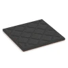 Aufsicht auf die Unterseite, also die Bodenseite von WARCO-Formteil 6417 - Playground safety tile – CFH 90 cm im Format 50 x 50 x 3 cm | 0,25 m².