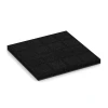 Aufsicht auf die Unterseite, also die Bodenseite von WARCO-Formteil 6257 - Playground safety tile – 140 cm im Format 50 x 50 x 4 cm.