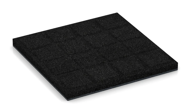 Support Pads with Drainage Channels