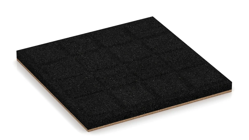 Support Pads with Drainage Channels