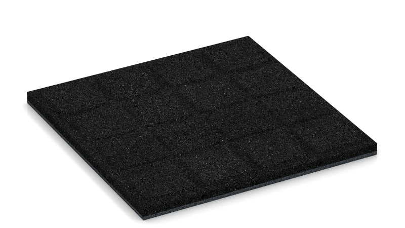 Support Pads with Drainage Channels