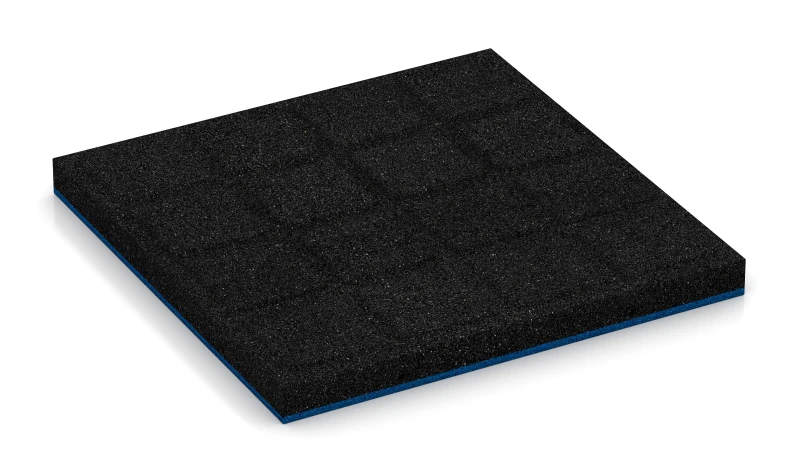 Support Pads with Drainage Channels