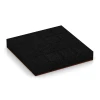 Aufsicht auf die Unterseite, also die Bodenseite von WARCO-Formteil 6205 - Playground Safety Tiles im Format 50 x 50 x 8 cm.
