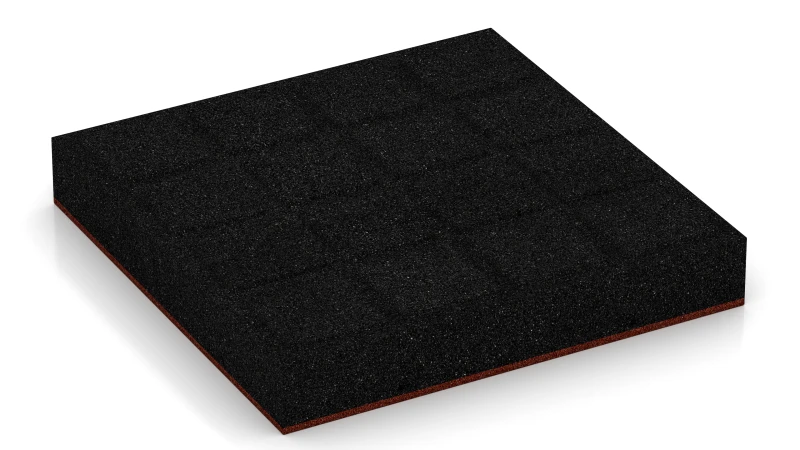 Support Pads with Drainage Channels