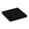 Aufsicht auf die Unterseite, also die Bodenseite von WARCO-Formteil 6266 - Playground safety tile – 180 cm im Format 50 x 50 x 6 cm.