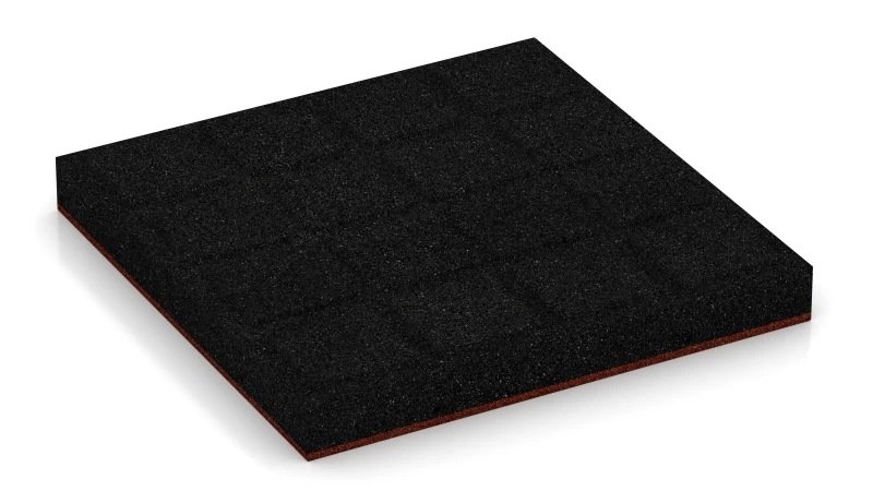 Support Pads with Drainage Channels