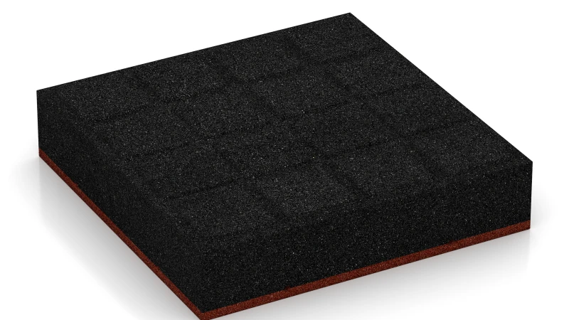 Support Pads with Drainage Channels