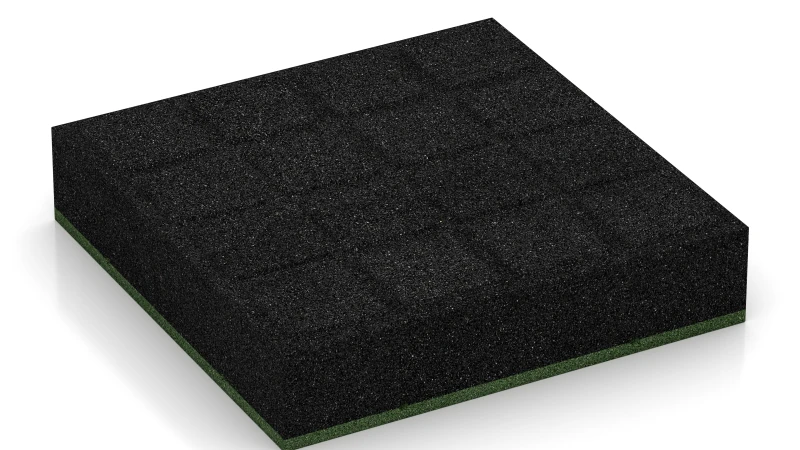 Support Pads with Drainage Channels
