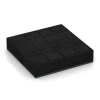 Aufsicht auf die Unterseite, also die Bodenseite von WARCO-Formteil 6281 - Playground safety tile – 300 cm im Format 50 x 50 x 11 cm.