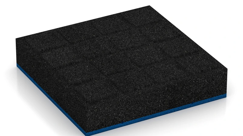 Support Pads with Drainage Channels