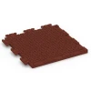 Aufsicht auf die Unterseite, also die Bodenseite von WARCO-Formteil 7053 - Patio Tile Linea im Format 50 x 50 x 3 cm | 0,25 m².