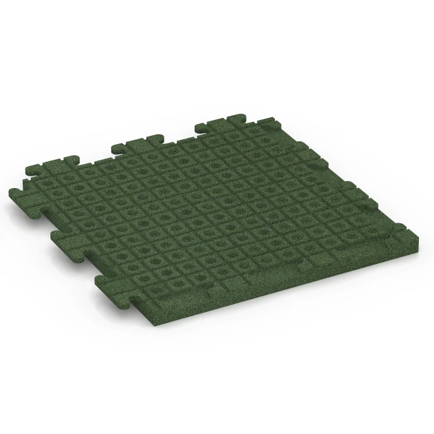 Aufsicht auf die Unterseite, also die Bodenseite von WARCO-Formteil 7054 - Patio Tile Linea im Format 50 x 50 x 3 cm | 0,25 m².