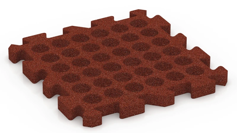 Square Drainage Channels, Interlocking Network