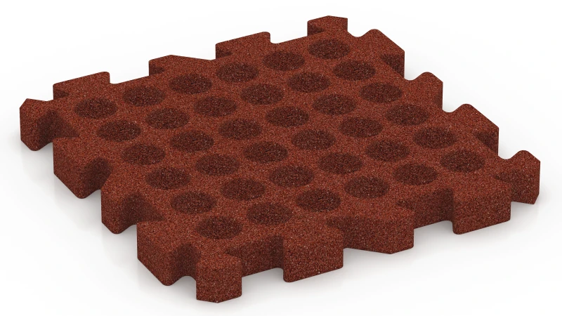 Square Drainage Channels, Interlocking Network