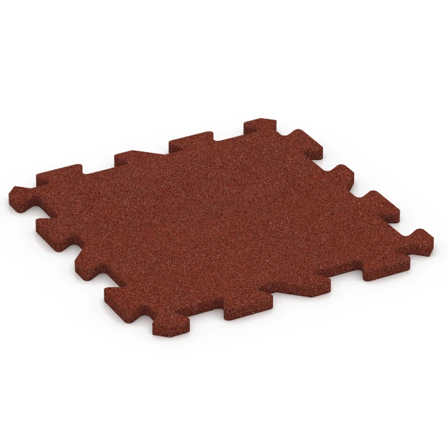 Aufsicht auf die Unterseite, also die Bodenseite von WARCO-Formteil 6984 - Gym Floor Protection Mat im Format 50 x 50 x 2 cm | 0,25 m².