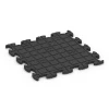 Aufsicht auf die Unterseite, also die Bodenseite von WARCO-Formteil 6760 - Pool Surround Tiles im Format 46 x 46 x 1,8 cm.