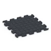 Aufsicht auf die Unterseite, also die Bodenseite von WARCO-Formteil 6765 - Pool Surround Tiles im Format 44,6 x 44,6 x 1,8 cm.
