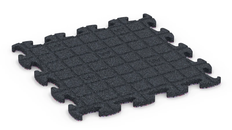 Support Pads with Drainage Channels