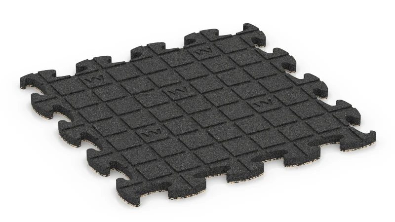 Support Pads with Drainage Channels