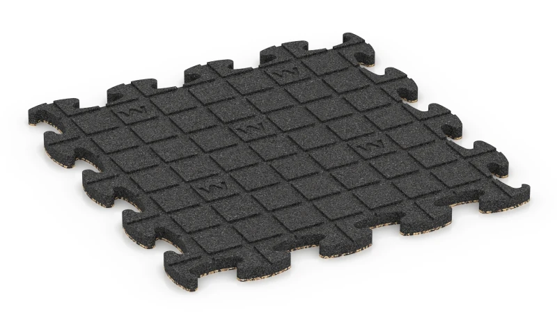 Support Pads with Drainage Channels