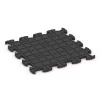 Aufsicht auf die Unterseite, also die Bodenseite von WARCO-Formteil 6827 - Fitness Active Floor System im Format 44,6 x 44,6 x 1,8 cm.