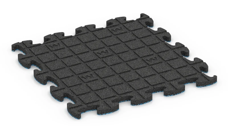 Support Pads with Drainage Channels