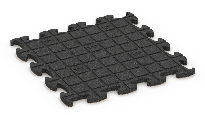 Support Pads with Drainage Channels