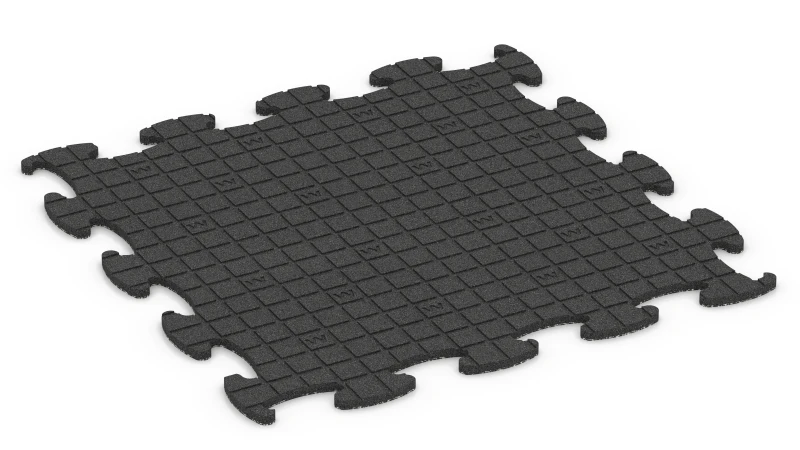 Support Pads with Drainage Channels