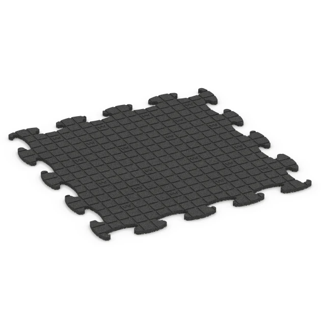 Aufsicht auf die Unterseite, also die Bodenseite von WARCO-Formteil 6805 - Dog Agility Flooring im Format 98 x 98 × 1,8 cm.