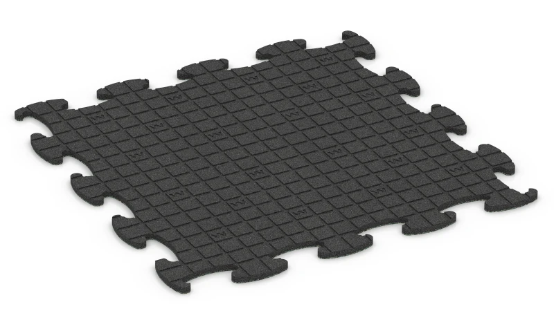 Support Pads with Drainage Channels