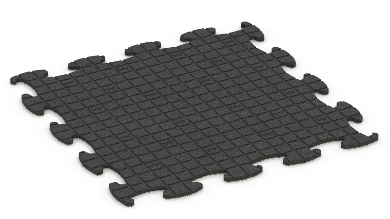 Support Pads with Drainage Channels