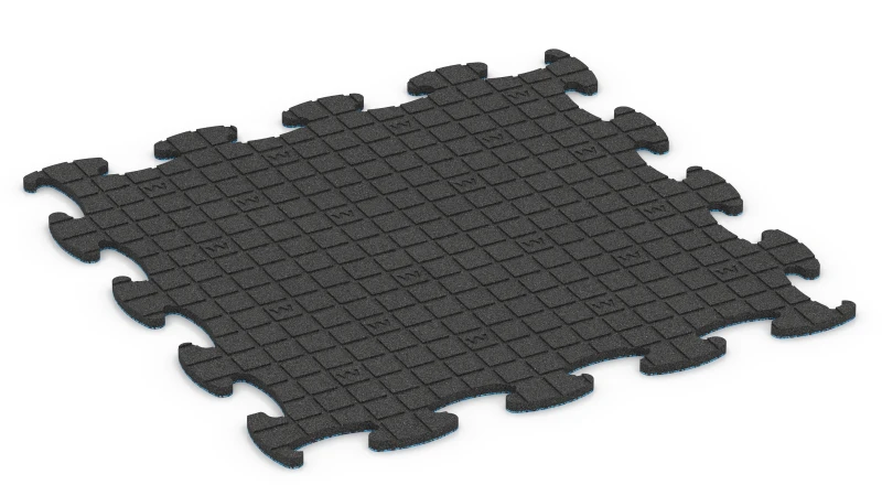 Support Pads with Drainage Channels