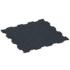 Aufsicht auf die Unterseite, also die Bodenseite von WARCO-Formteil 6925 - Exhibition Click Floor Tile im Format 97,1 x 97,1 × 1,8 cm.