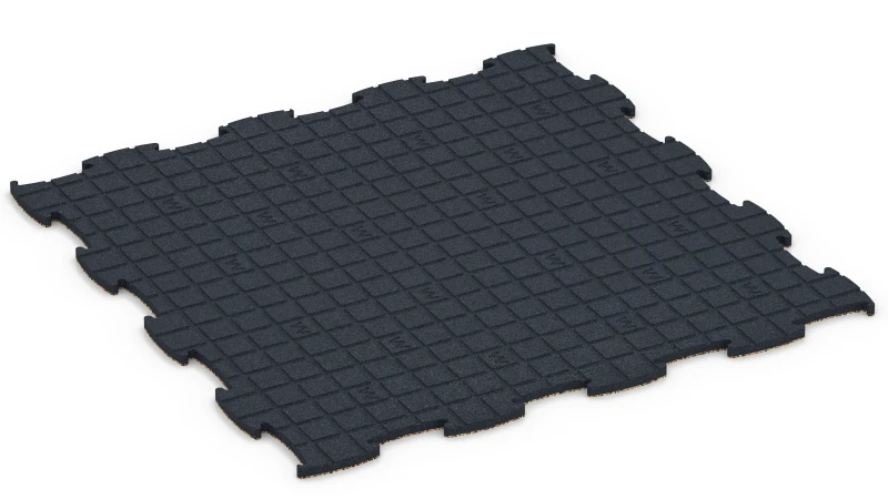 Support Pads with Drainage Channels