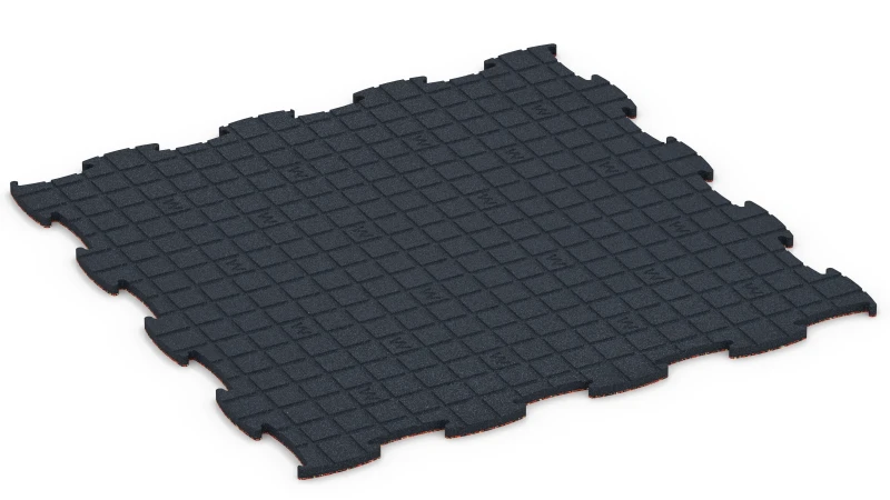 Support Pads with Drainage Channels
