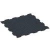 Aufsicht auf die Unterseite, also die Bodenseite von WARCO-Formteil 6928 - Exhibition Click Floor Tile im Format 97,1 x 97,1 × 1,8 cm.
