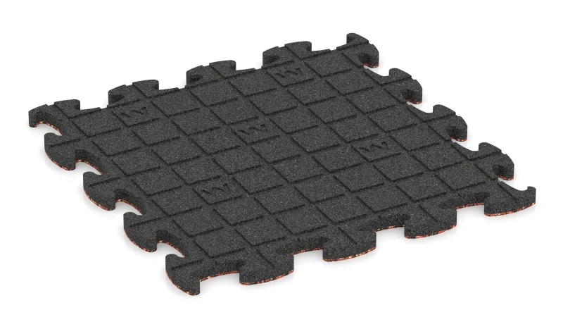 Support Pads with Drainage Channels