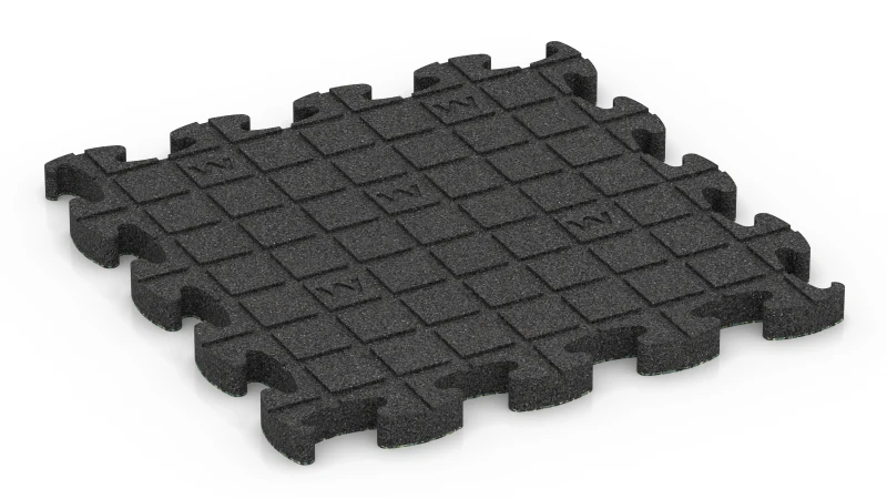 Support Pads with Drainage Channels