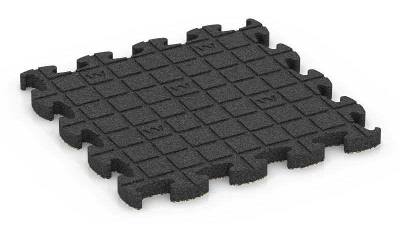 Support Pads with Drainage Channels
