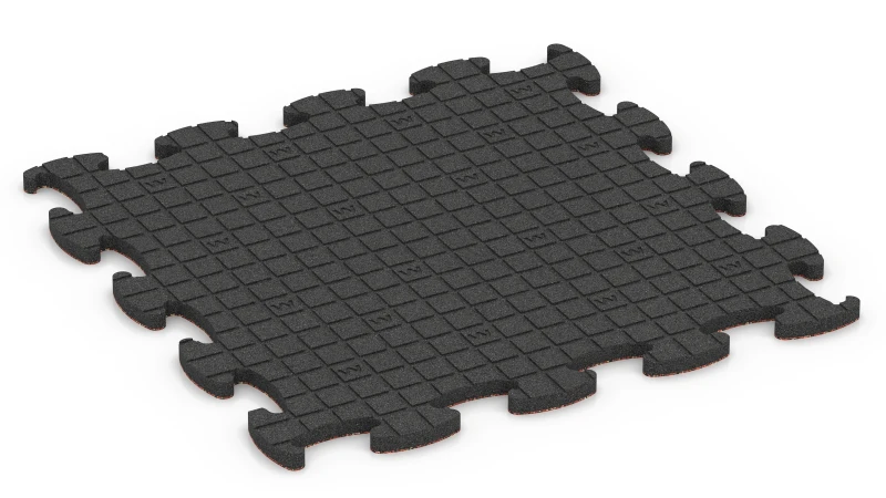 Support Pads with Drainage Channels