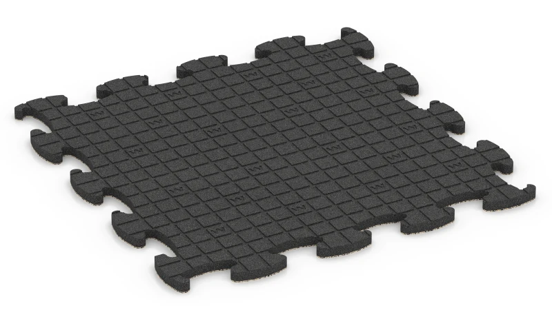 Support Pads with Drainage Channels