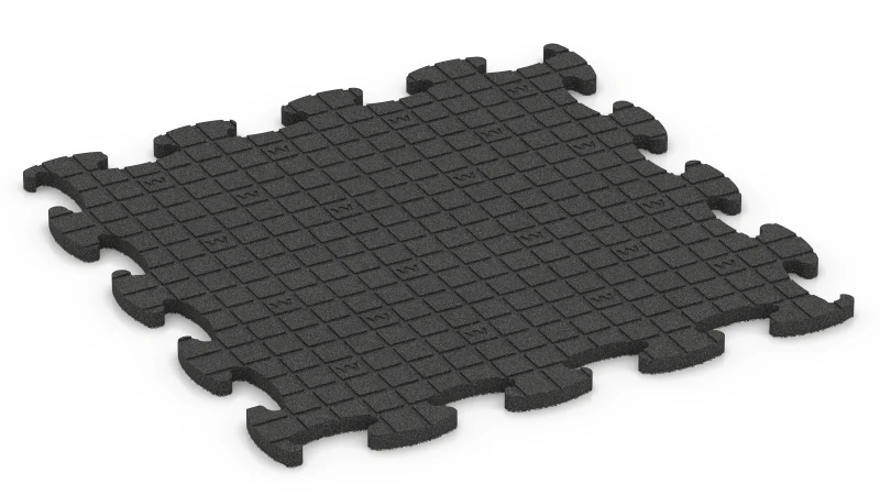 Support Pads with Drainage Channels