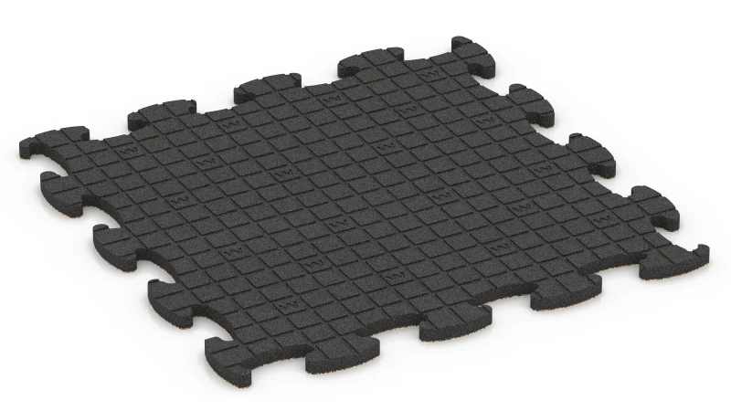 Support Pads with Drainage Channels