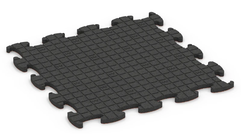 Support Pads with Drainage Channels
