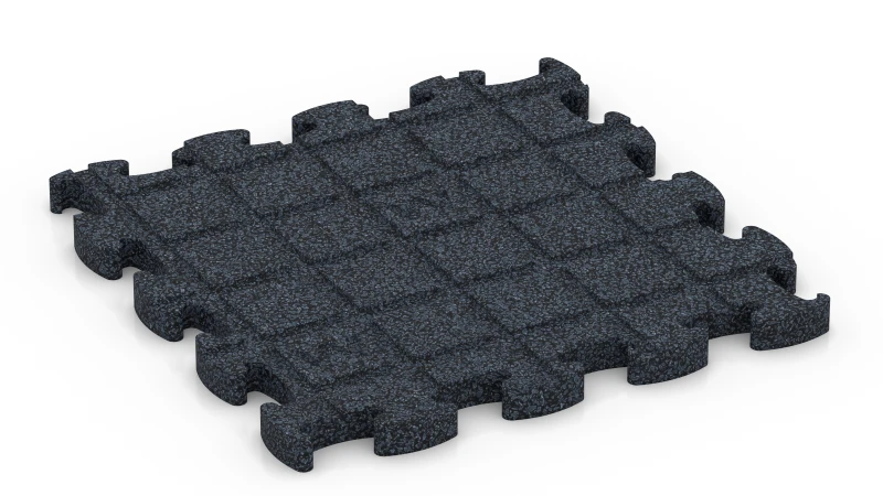 Support Pads with Drainage Channels